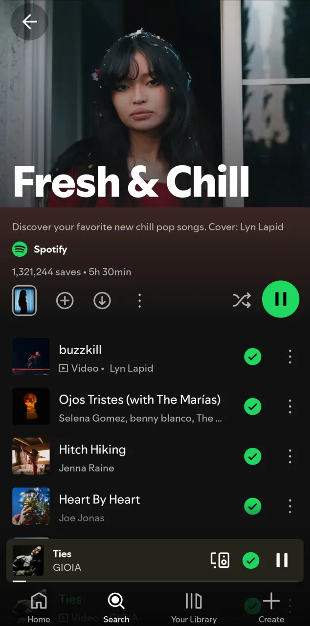 Fresh & Chill | Spotify