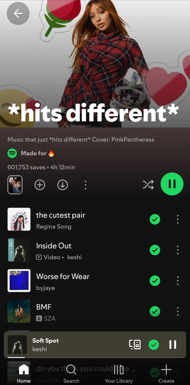 *hits different* | Spotify