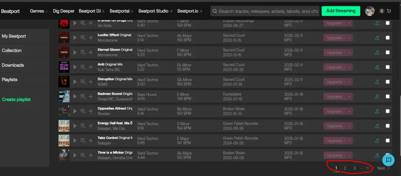 27x Beatport Accounts with purchase Mix Music