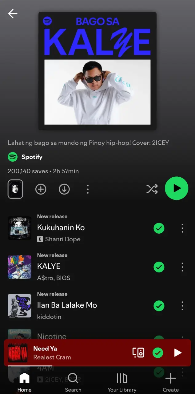 Bago Sa KALYE | Spotify