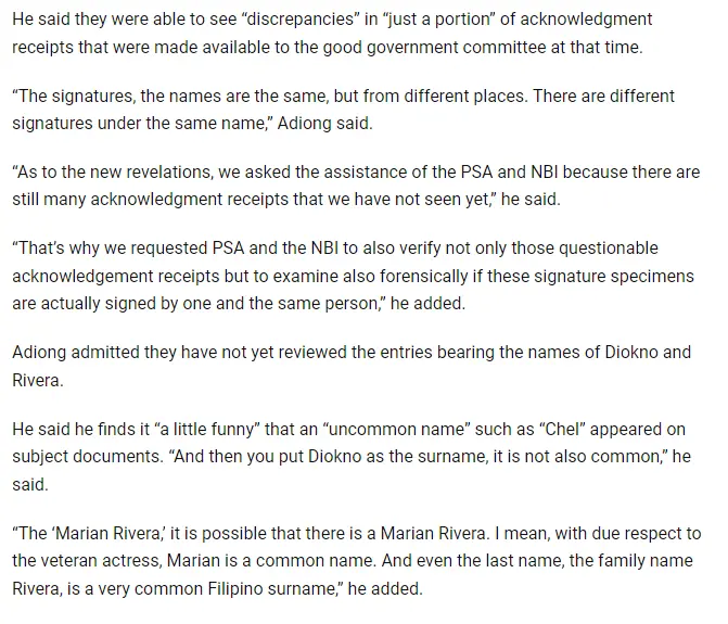 chel-diokno-marian-rivera-vp-confidential-fund-recipients-psa-checking p3.webp