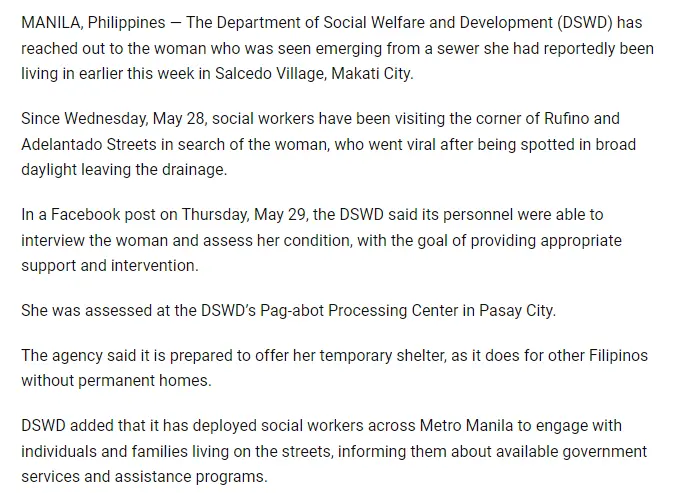 dswd-helps-woman-who-emerged-makati-sewer p2.webp