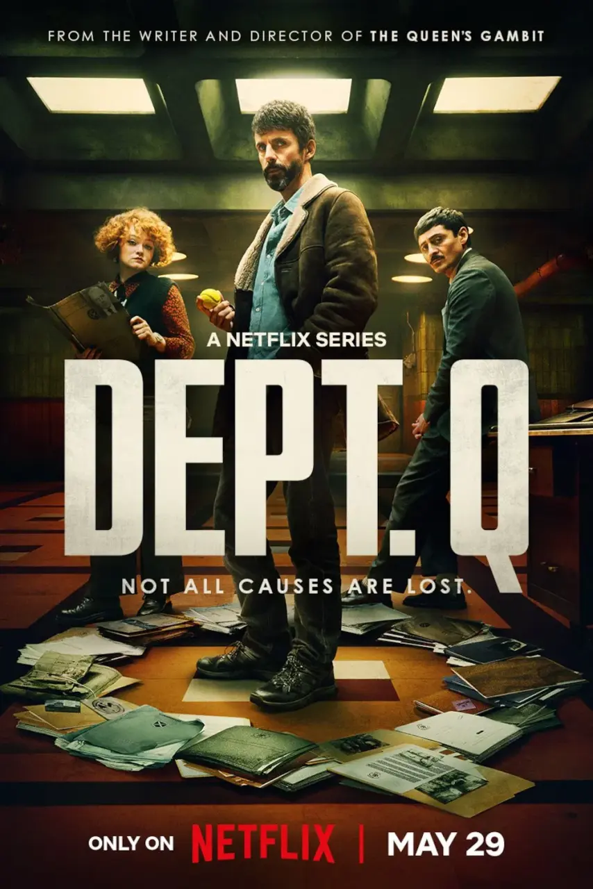 Dept. Q (2025) S01 EP01-09 Complete 1080p WEB-DL x264 | Dual Audio HIN-ENG | English Sub | Vega