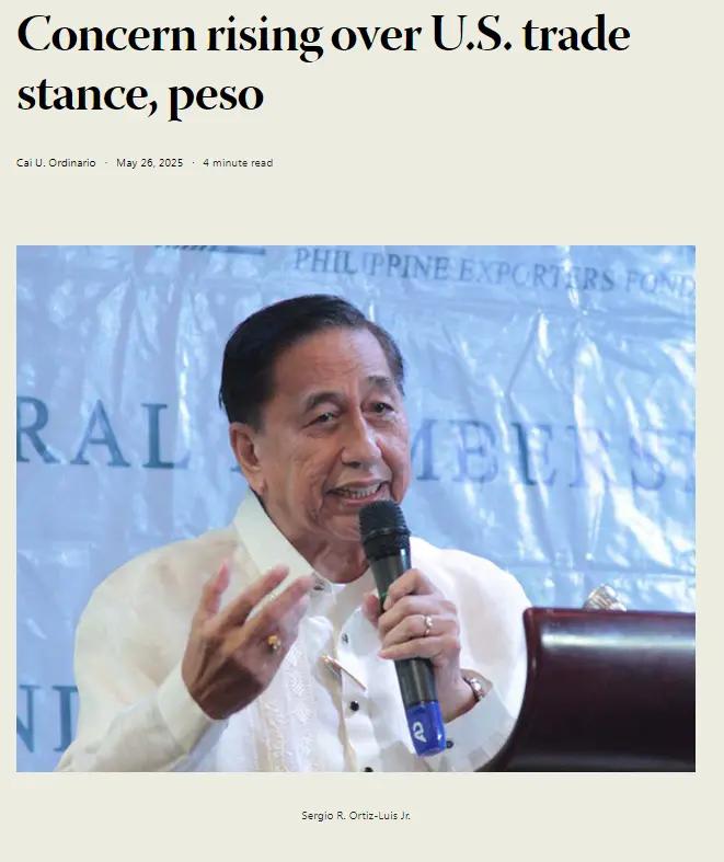 Concern rising over U.S. trade stance, peso