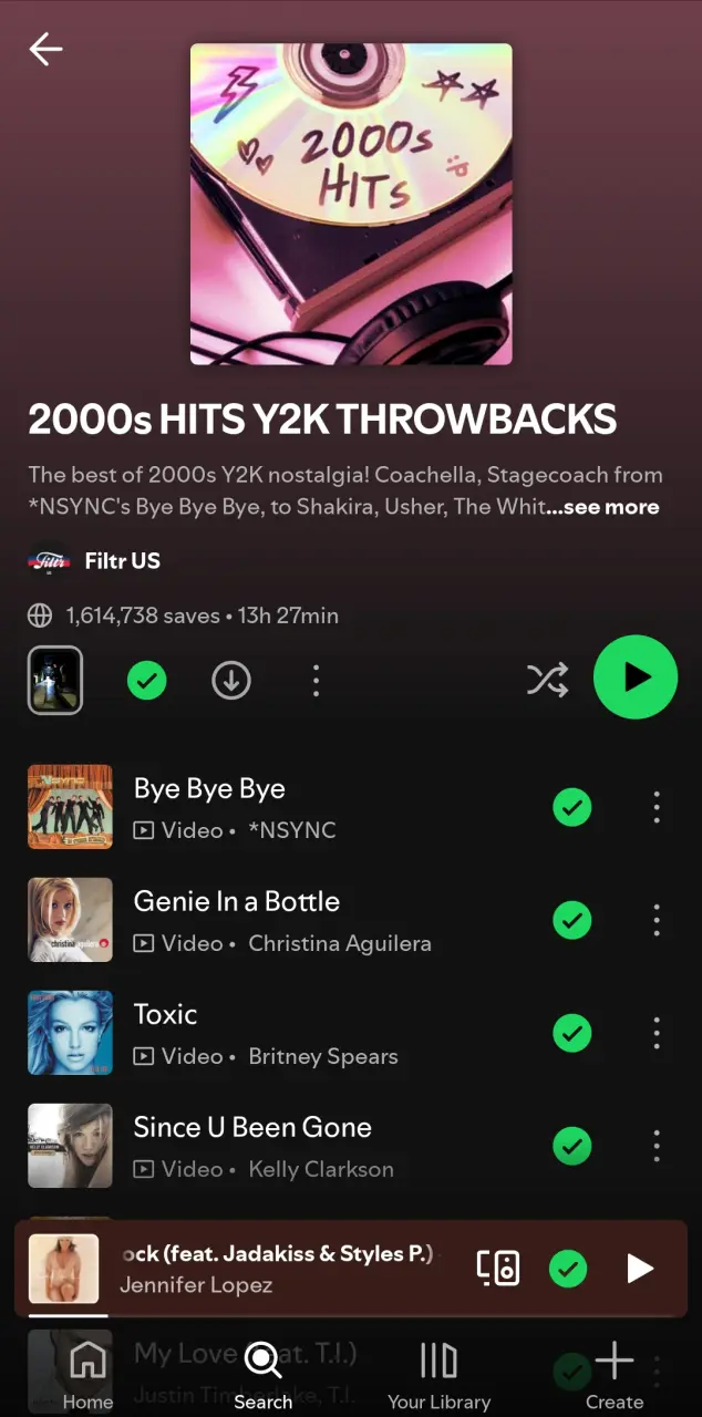 2000s HITS Y2K THROWBACKS