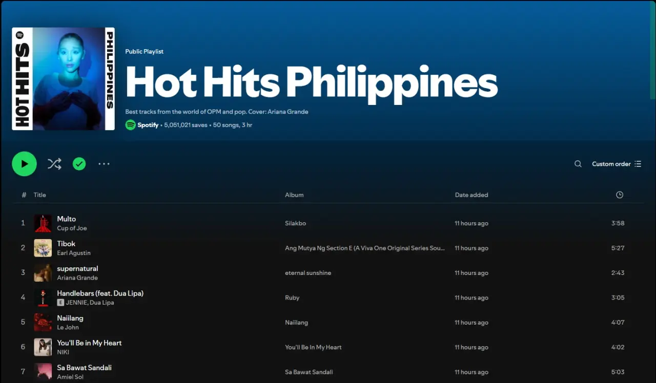 Hot Hits Philippines  | June 2025 | MediaFire Link | Bitrate: 320kbps