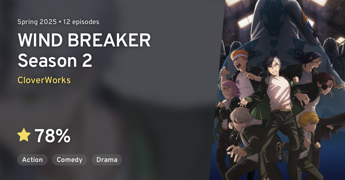 Wind Breaker Season 2 COMPLETE
