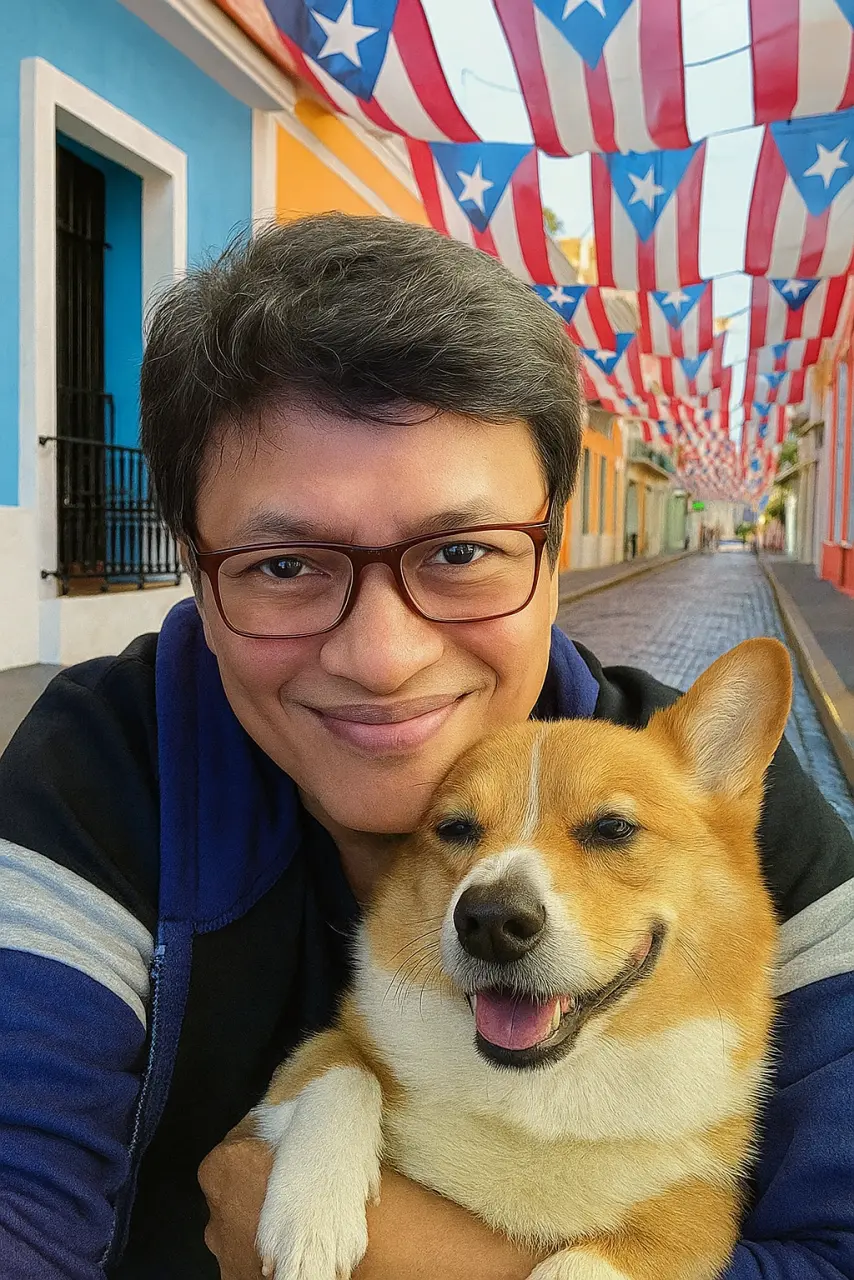 20250629_2110_Corgi in Puerto Rico_remix_01jyxwwnpdfzs9b5rhtsm4mdse.webp