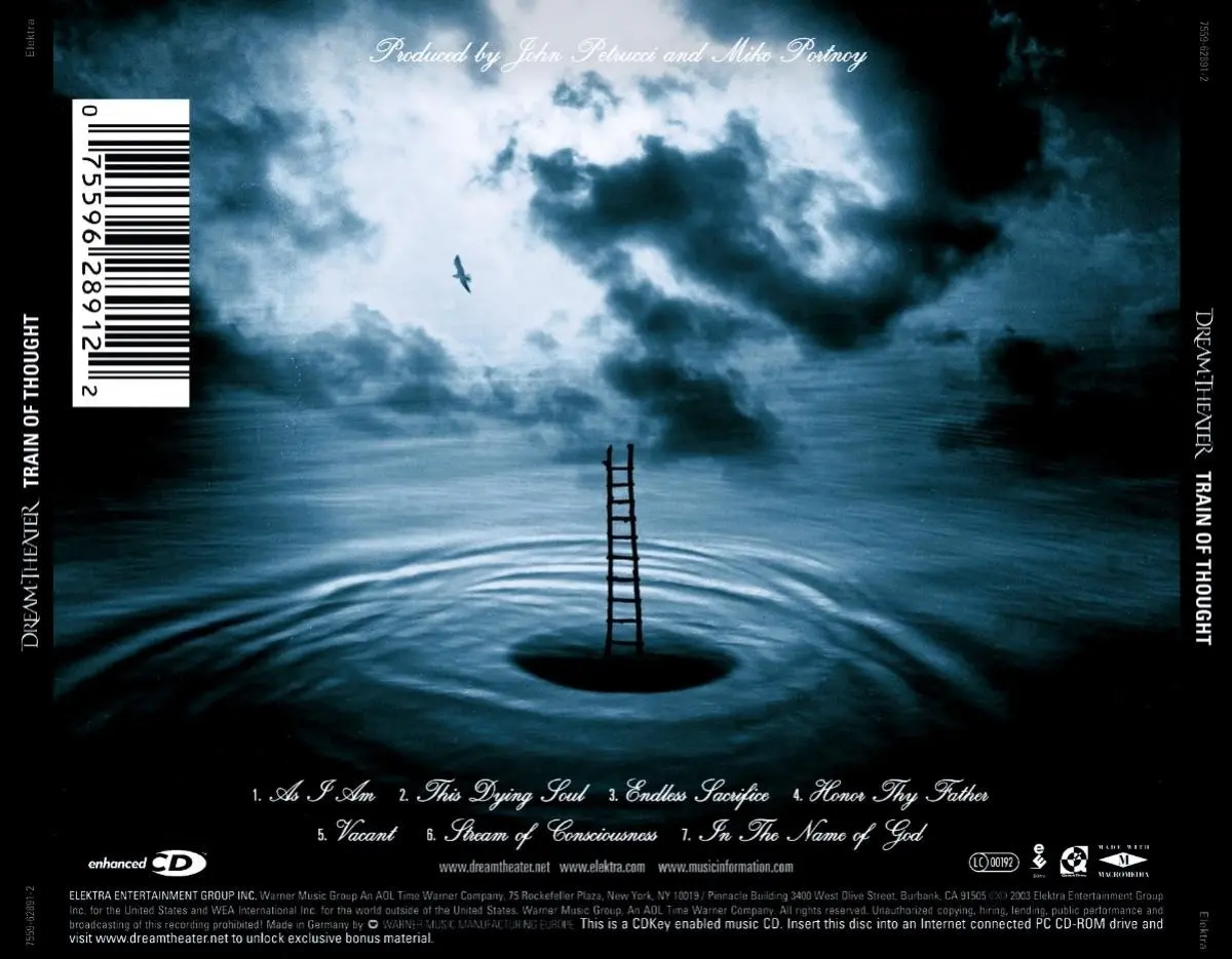 Dream Theater - Train of Thought - Cover Back.webp