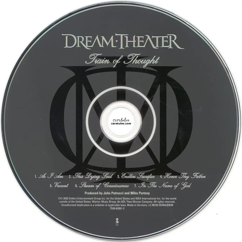 Dream Theater - Train of Thought - Disc.webp