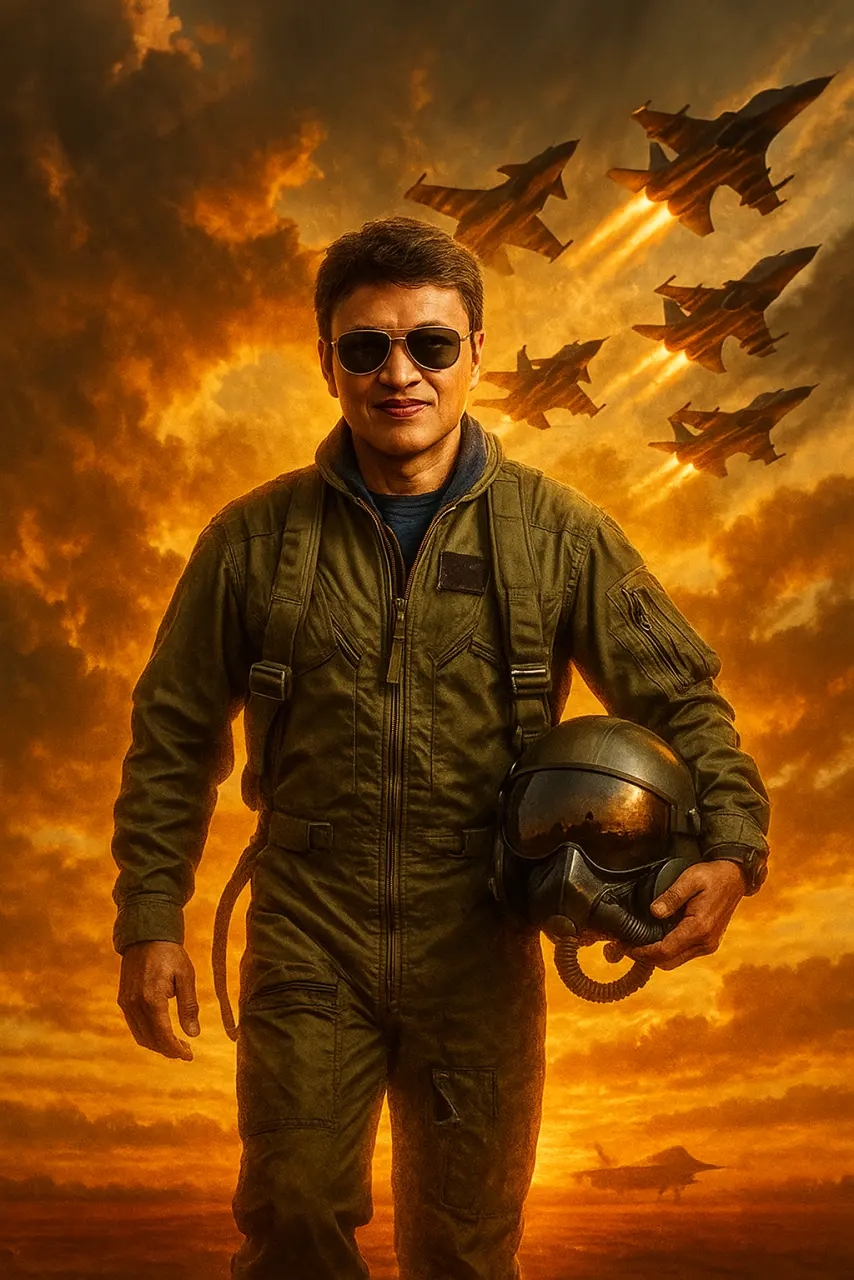 20250705_1738_Heroic Pilot at Sunset_remix_01jzcz4bxgfdk9108vmgs579ht.webp