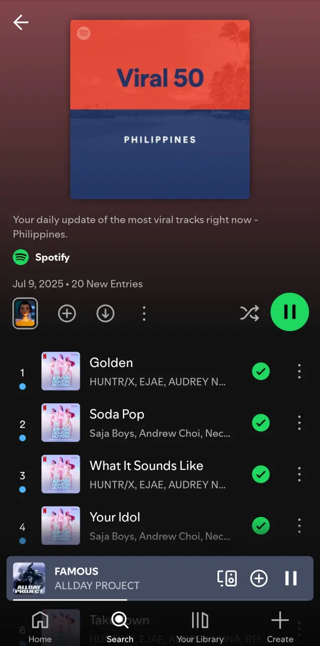 Viral 50 - Philippines | July 9, 2025