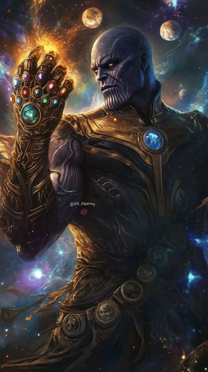 Thanos 4k wallpaper