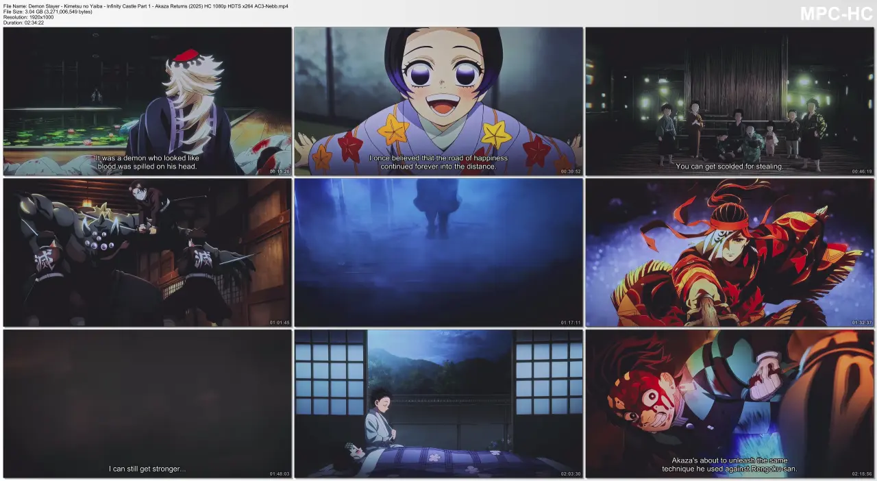 Demon Slayer - Kimetsu no Yaiba - Infinity Castle Part 1 - Akaza Returns (2025) HC 1080p HDTS...webp