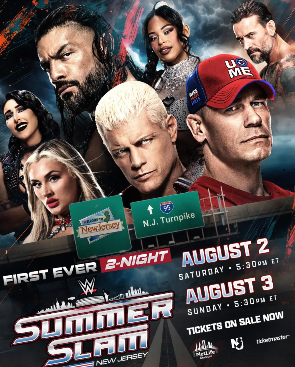 WWE SummerSlam 2025 Night 1 and Night 2 Complete 720p WEB-DL