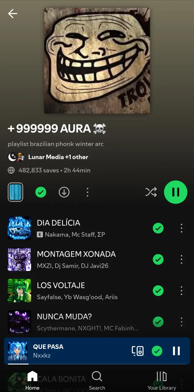 + 999999 AURA | Spotify