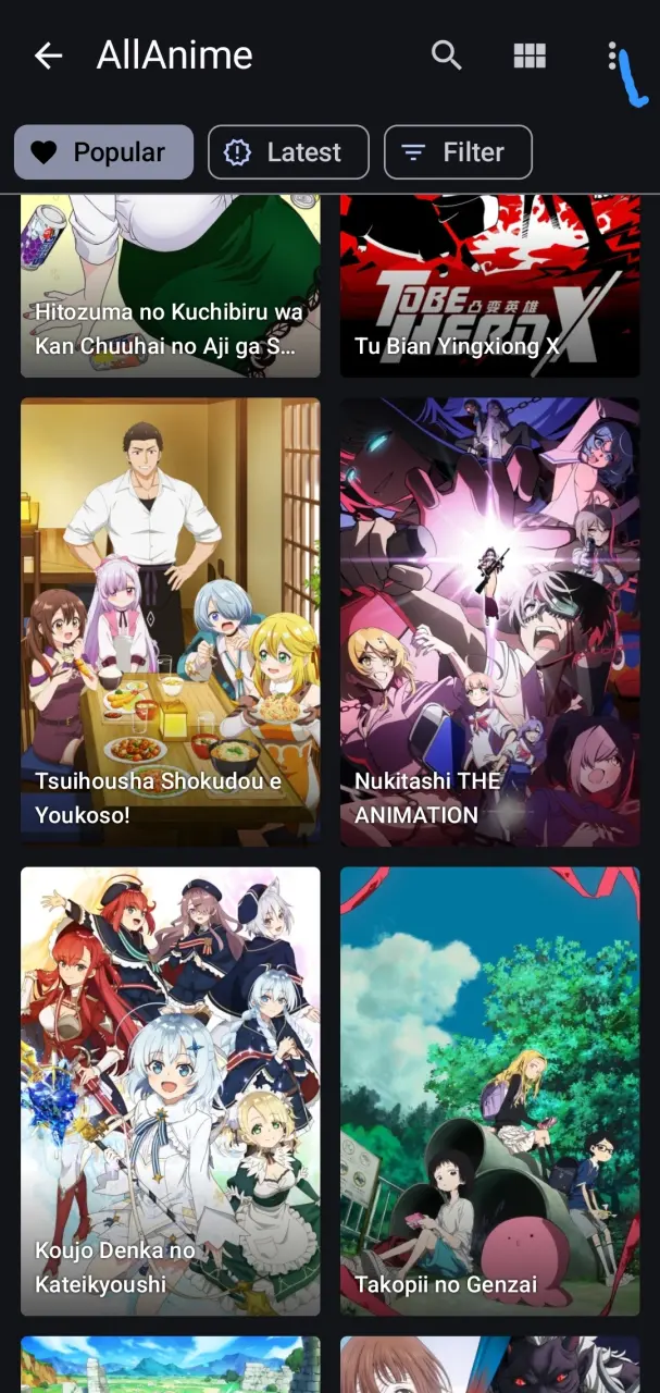 Aniyomi / extension