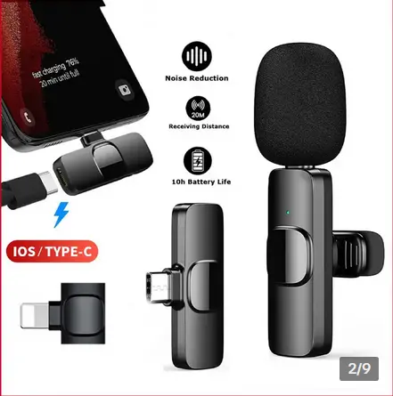 2025-08-24 16_21_22-K9 Wireless Microphone for phone Lavalier Microphone Live Vlogging - TikT...webp