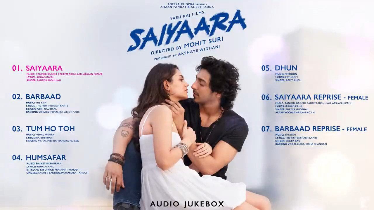 Saiyaara _ Full Songs Audio Jukebox