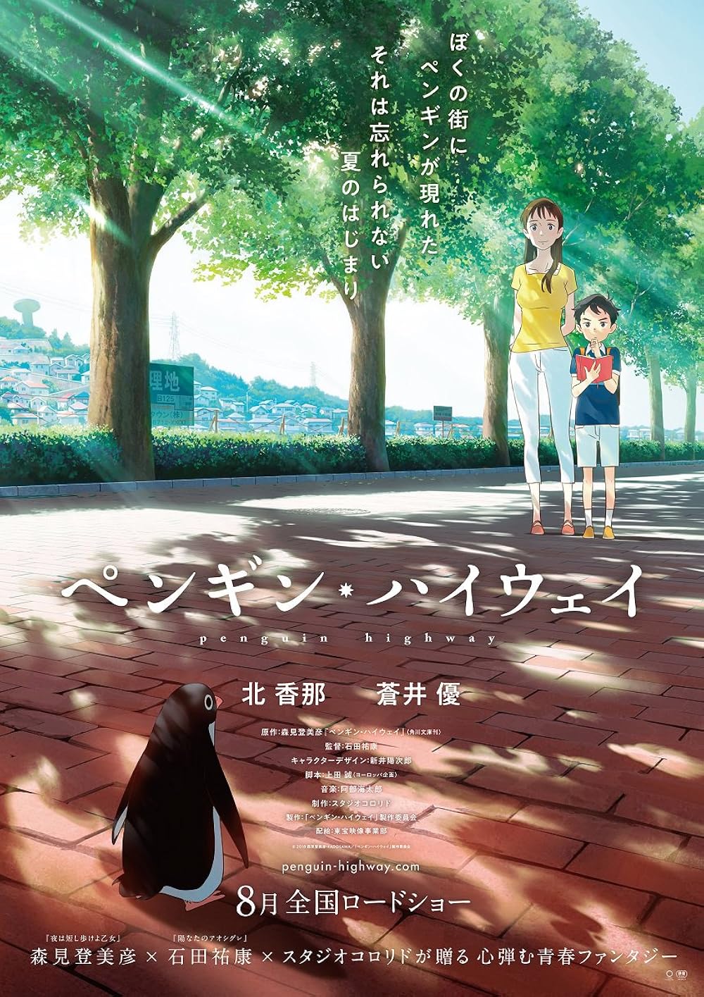 Penguin Highway (2018) BDRip DD5.1 x265 | Eng Sub | 1.8GB