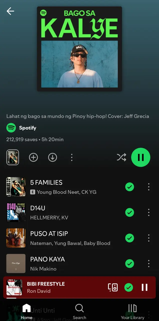 Bago Sa KALYE | Spotify