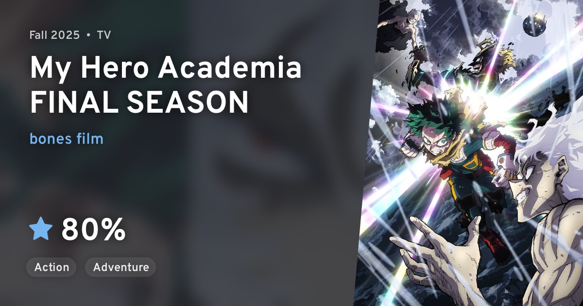 Boku no Hero Academia: Final Season Episode 06 ONGOING