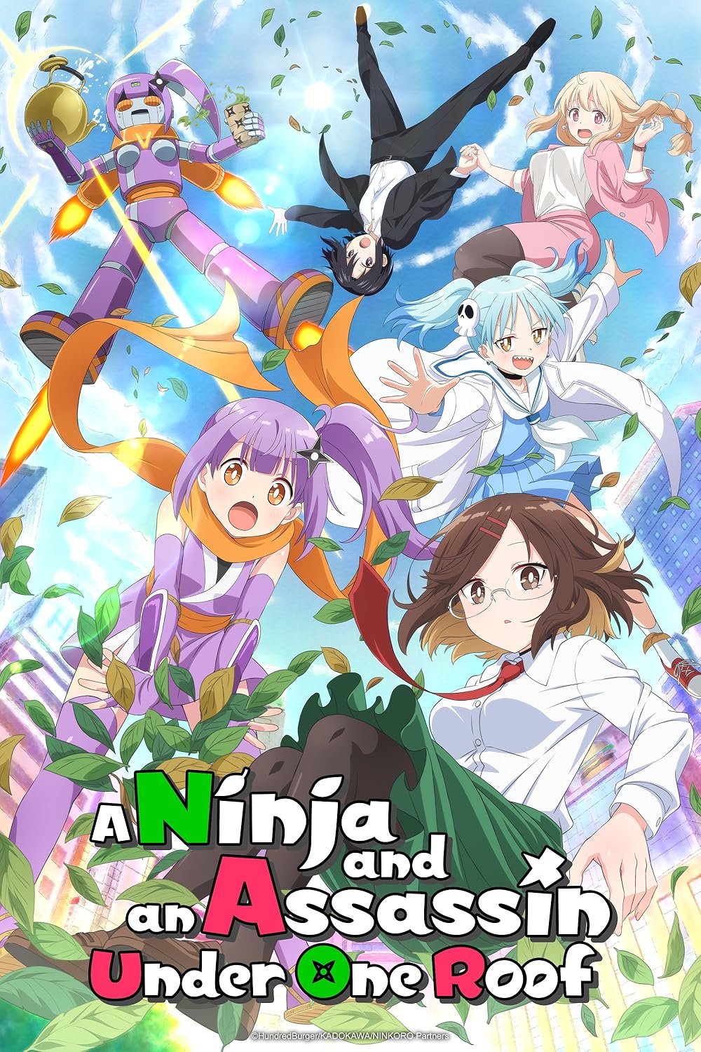 A Ninja and an Assassin Under One Roof S01 BD 1080p AV1 OPUS-neoDESU