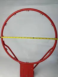 Vintage Red/orange Basket Ball Hoop Rim ...