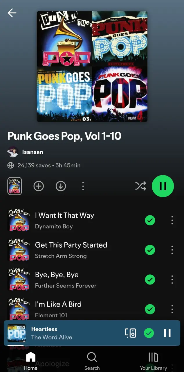 Punk Goes Pop, Vol 1-10
