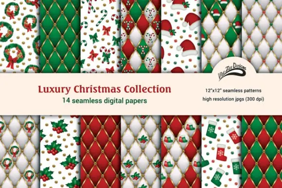 Luxury Christmas Digital Papers 1.webp