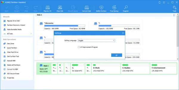 AOMEI Partition Assistant Full Keygen & Activator {Latest} Free Download
