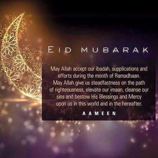 Eid mubarak