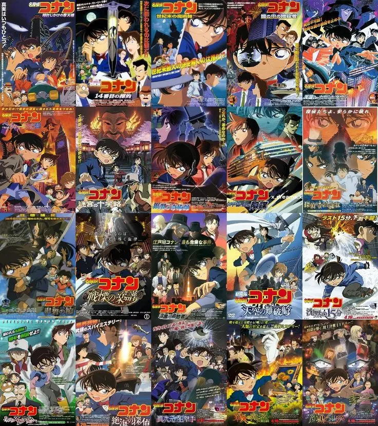 Detective Conan Movies Collection Tagalog Dubbed