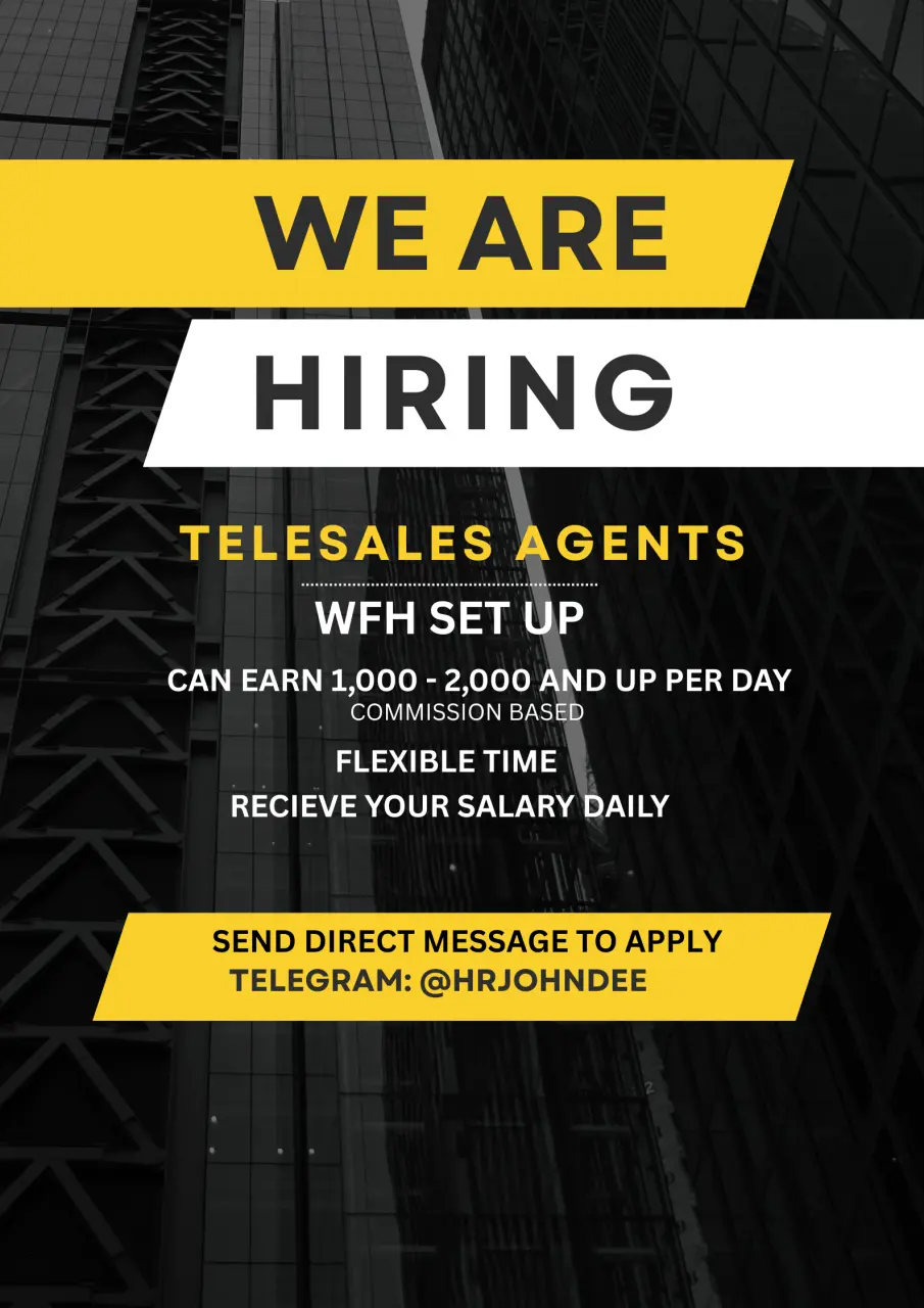 Black Yellow Modern Job Vacancy Poster.webp