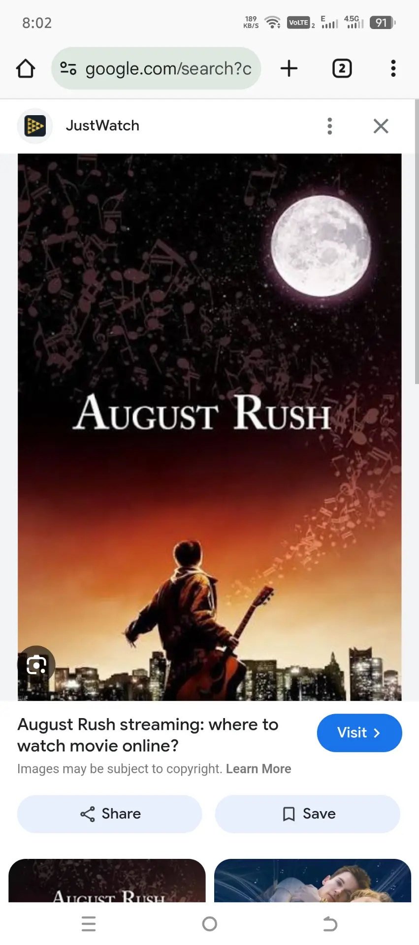 August Rush 2007