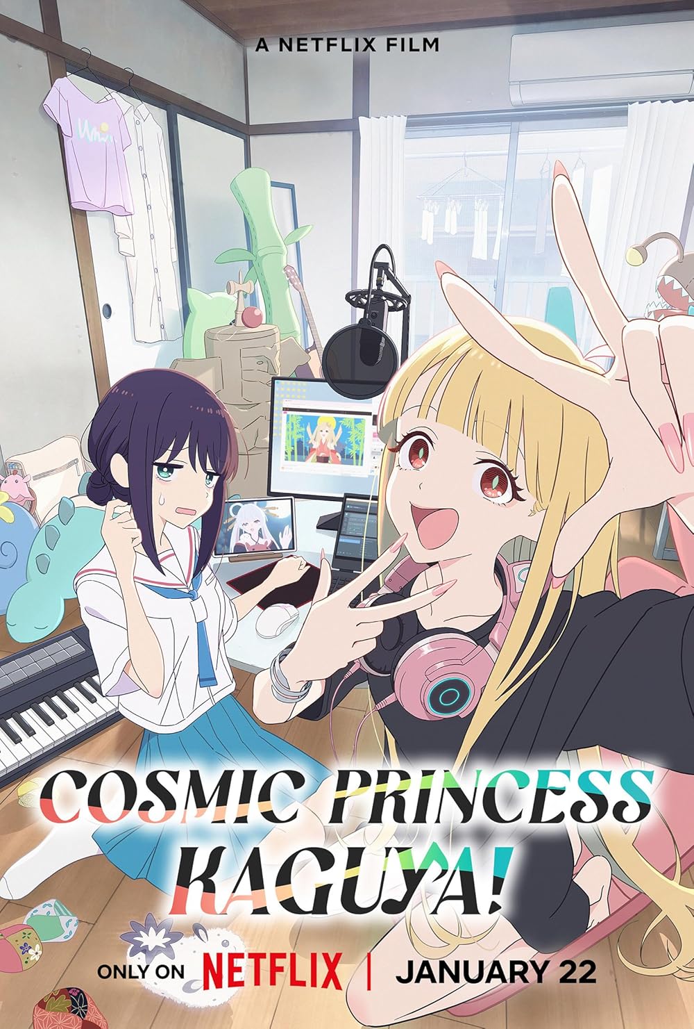 Cosmic Princess Kaguya (2026) 1080p NF WEBRip DUAL DDP5.1 x265 | Multi Subs | 2.2 GB