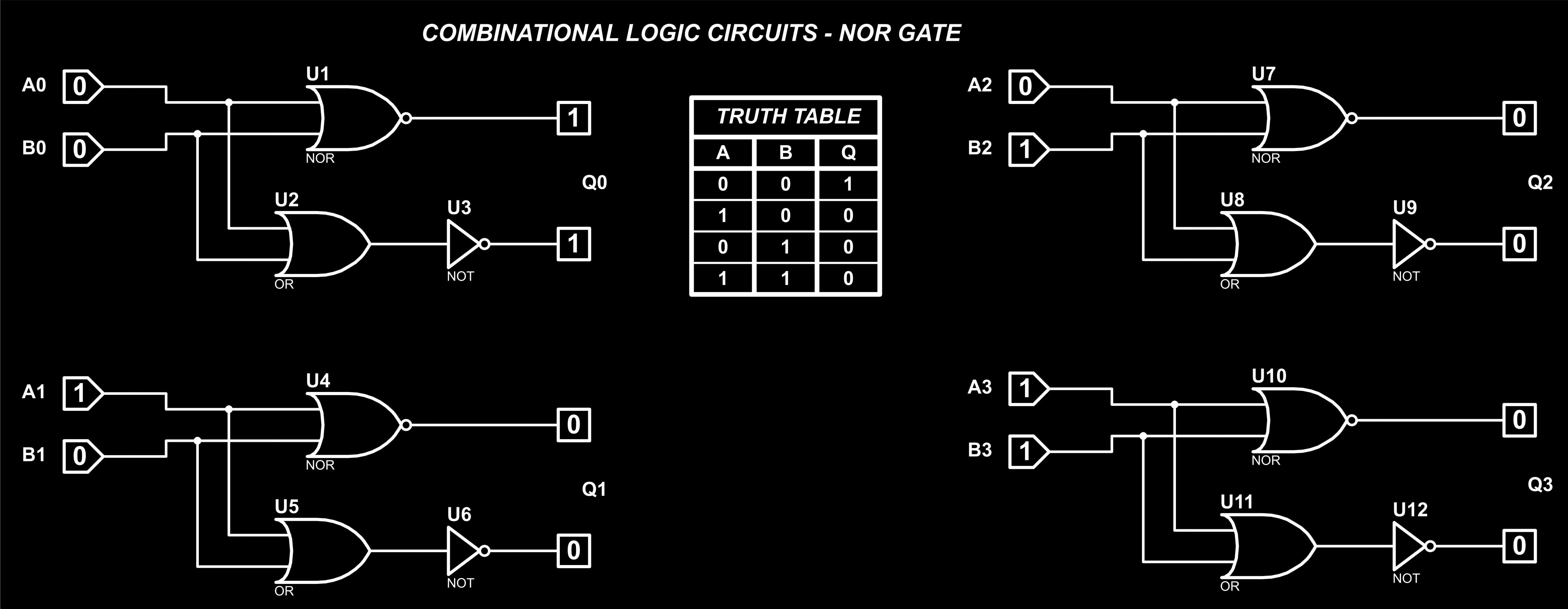 a digital logic circuit diagram, AI generated