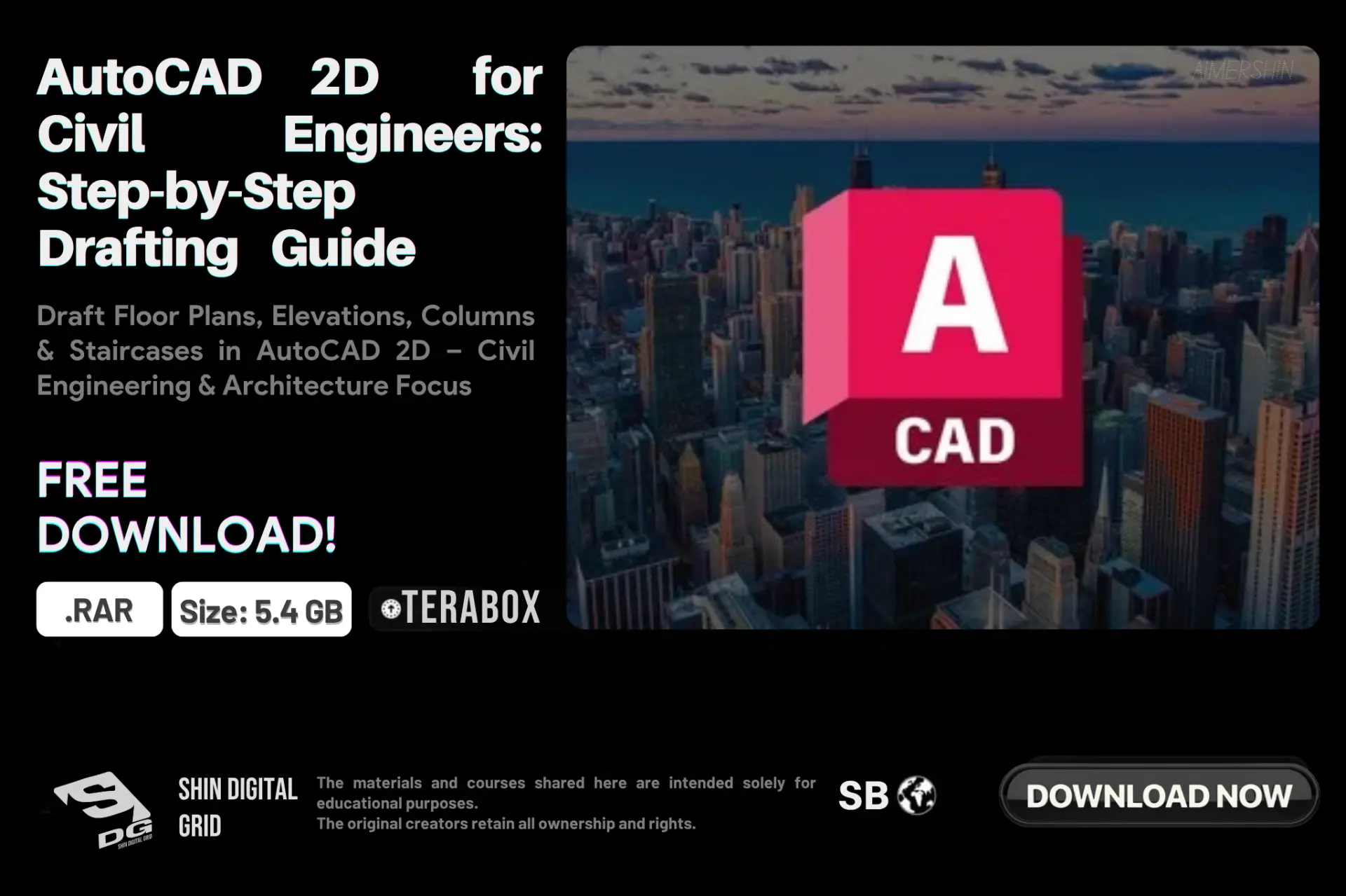 AutoCAD 2D for Civil Engineers.webp