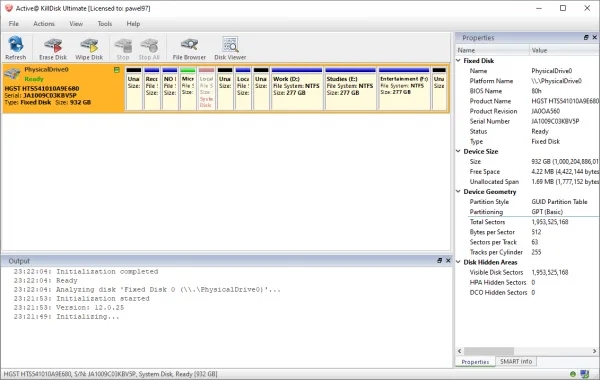 Active@ KillDisk Ultimate Full Patch & Serial Key {Tested} Free Download