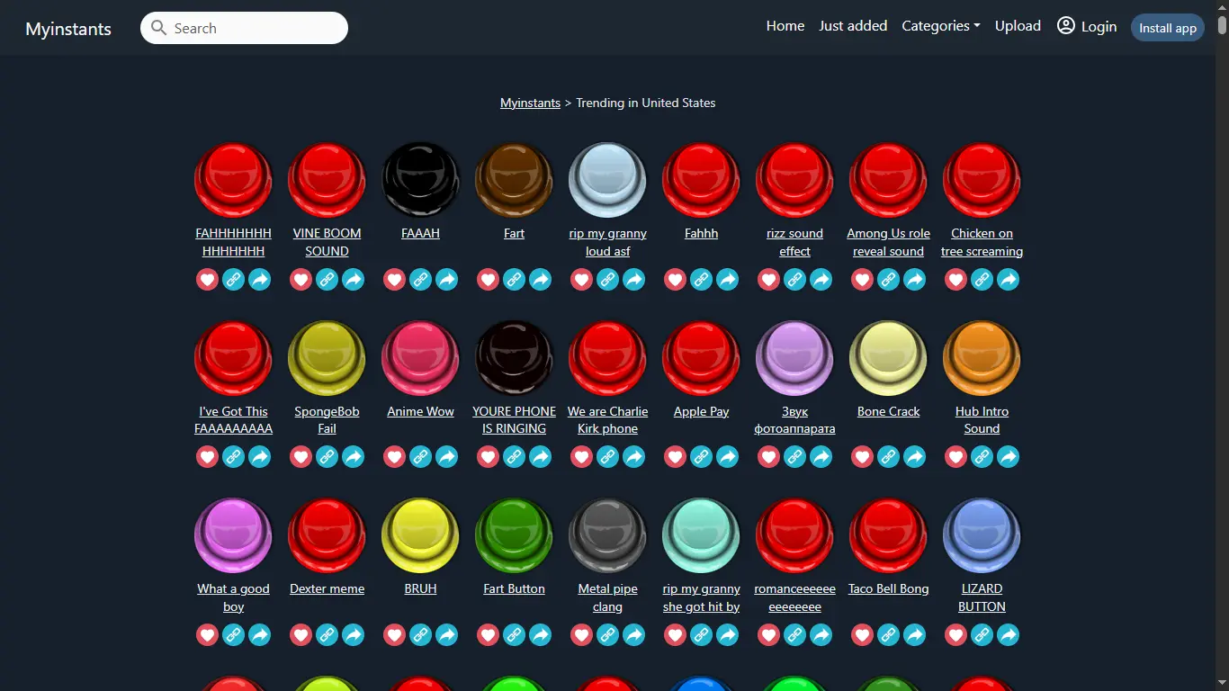 Find All The Viral Sound Effects