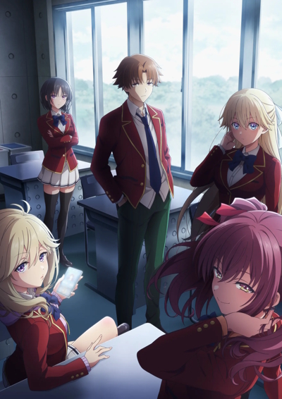 Youkoso Jitsuryoku Shijou Shugi no Kyoushitsu e 4th Season: 2-nensei-hen 1 Gakki [1080p]