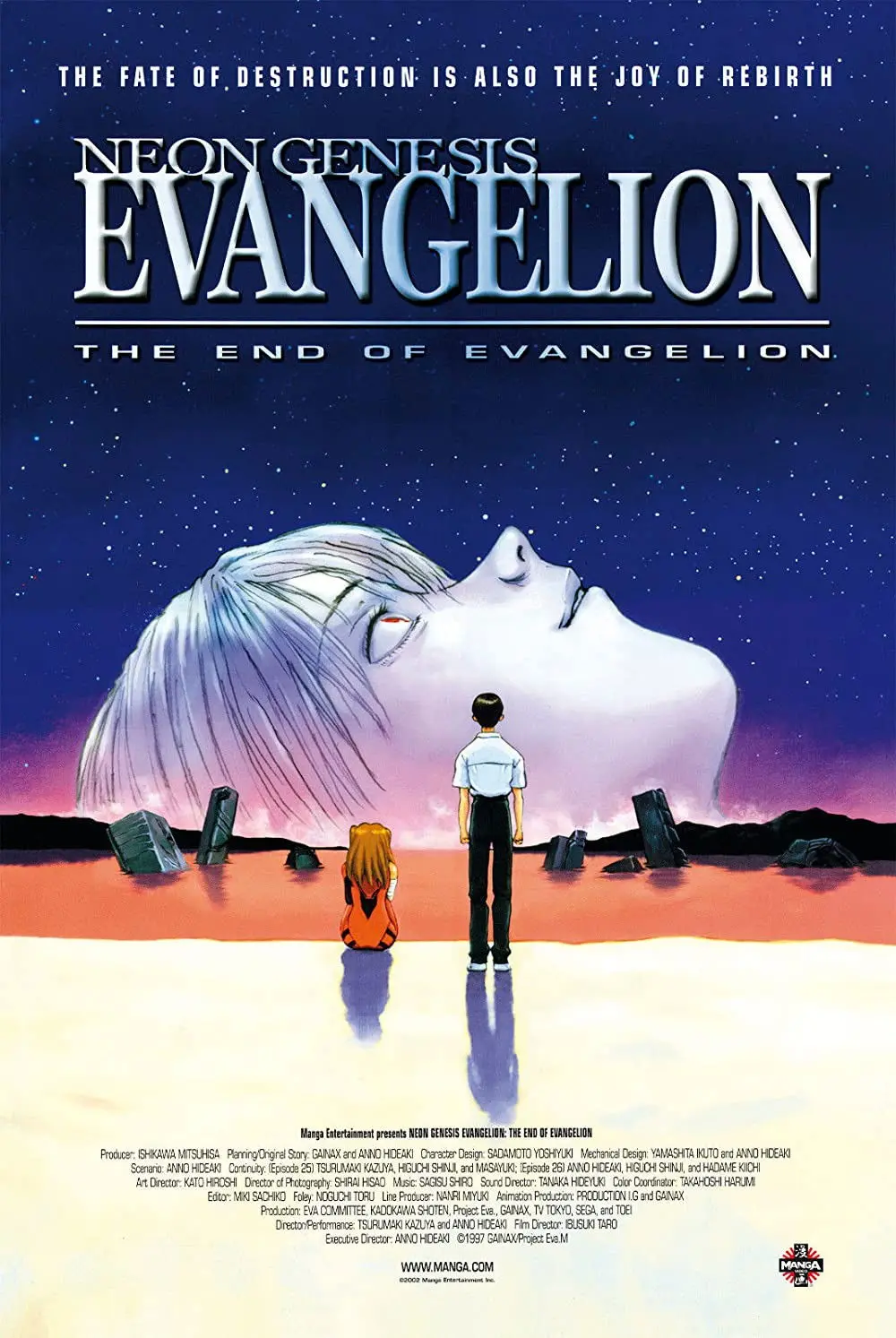 Neon Genesis Evangelion Series + The End of Evangelion Movie | English Sub and Dub | 360p, 720p, and 1080p