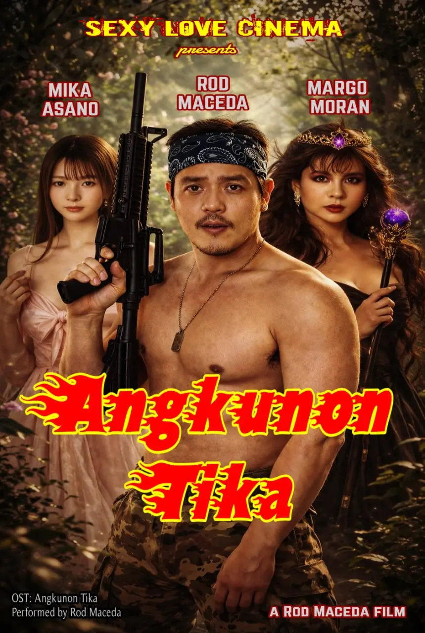 Rod Maceda Angkunon Tika official movie poster Mika Asano Margo Moran action suspense.webp