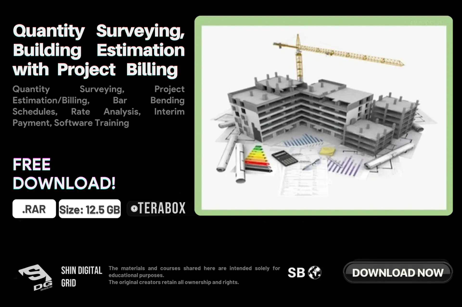 Quantity Surveying, Building Estimation with Project Billing.webp