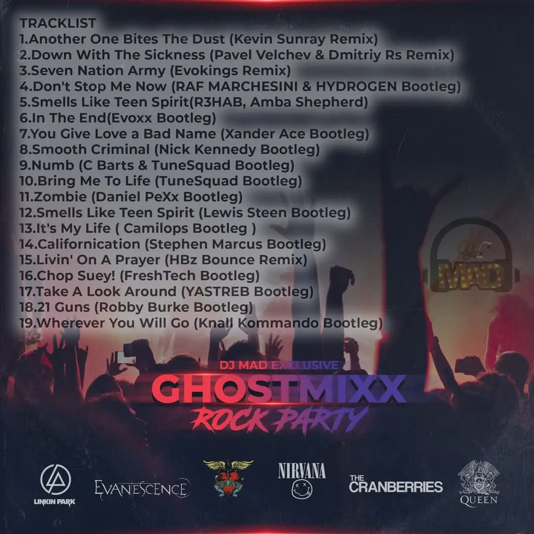 Ghostmixx Rock Party - DJ Mad Remix