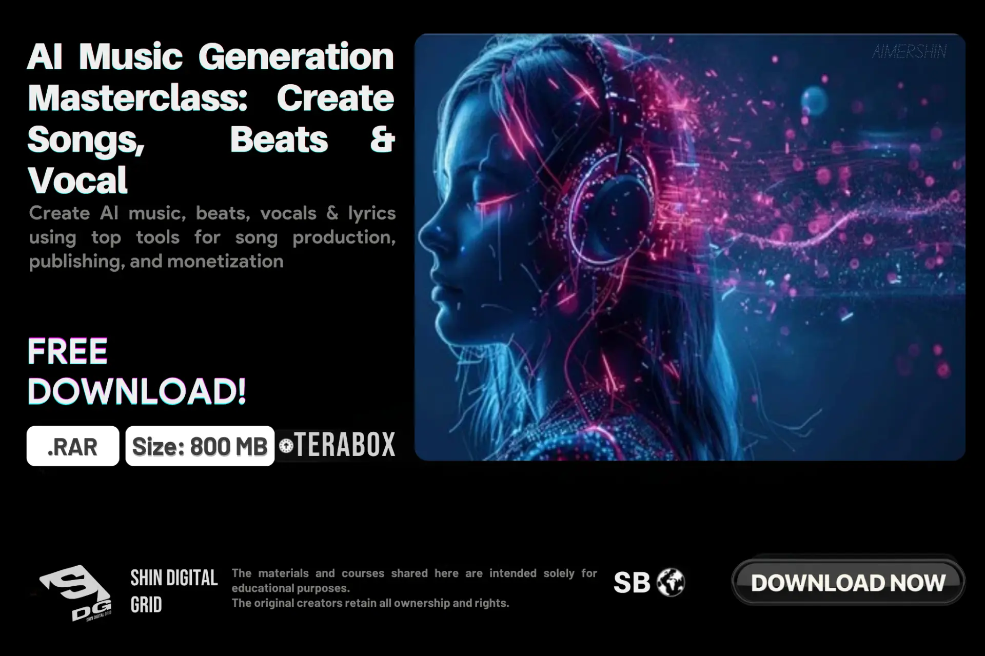 [Udemy] AI Music Generation Masterclass: Create Songs, Beats & Vocal | By: Gospel Ononwi | DDL | 800 MB