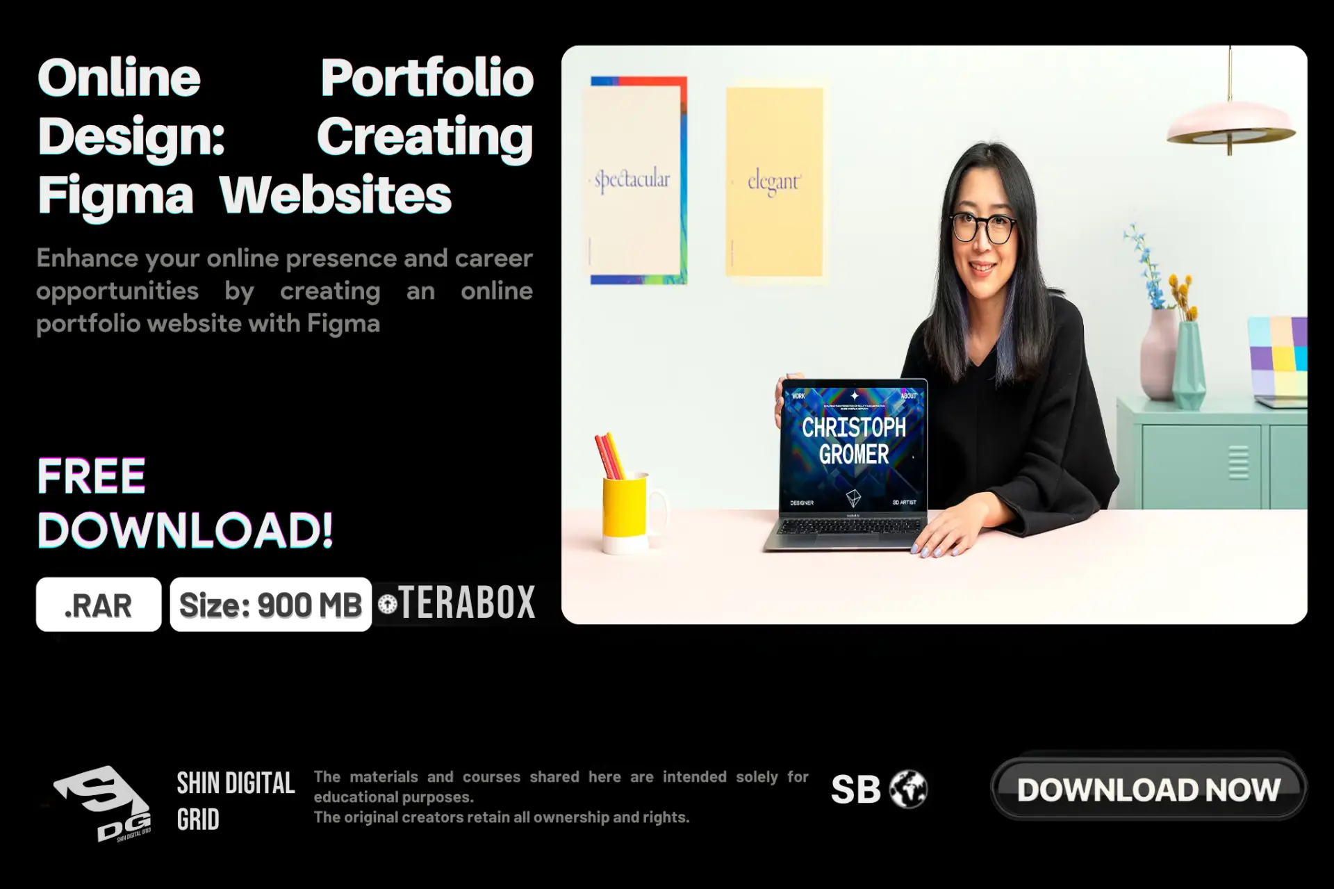 [Domestika] Online Portfolio Design: Creating Figma Websites | By: Lu Yu | DDL | 900 MB