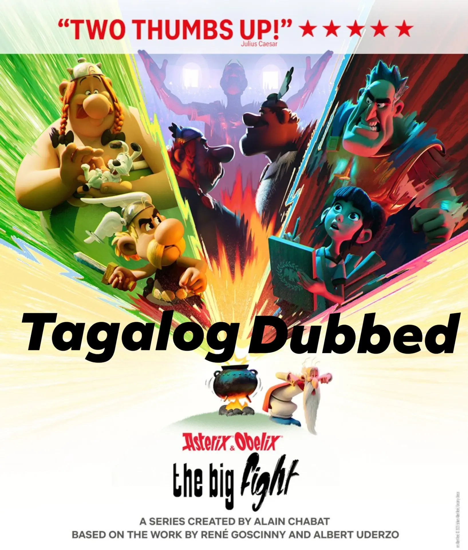 Asterix and Obelix The Big Fight Tagalog Dubbed