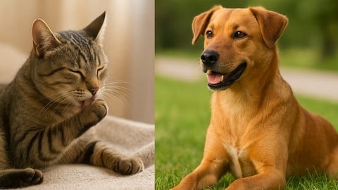 [UDEMY] Dog & Cat Care Masterclass: Health, Behavior & Emergency Car