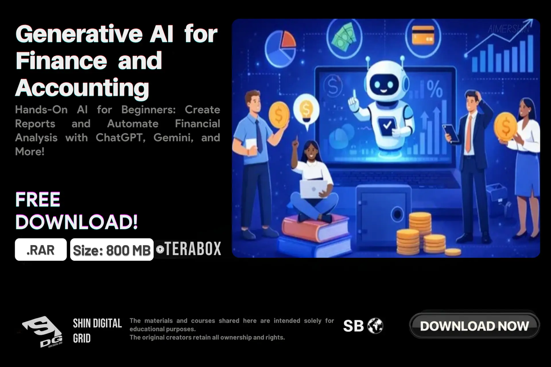 [Udemy] Generative AI for Finance and Accounting | By: Jones Granatyr | DDL | 800 MB